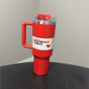 STANLEY Cup Large Red Never Used With Box and Straw